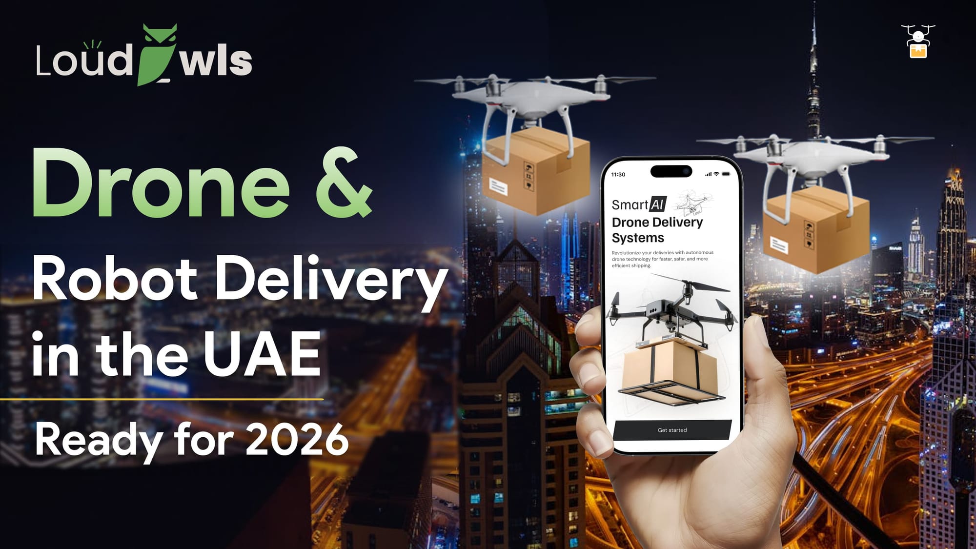 Drone and robot delivery 2026