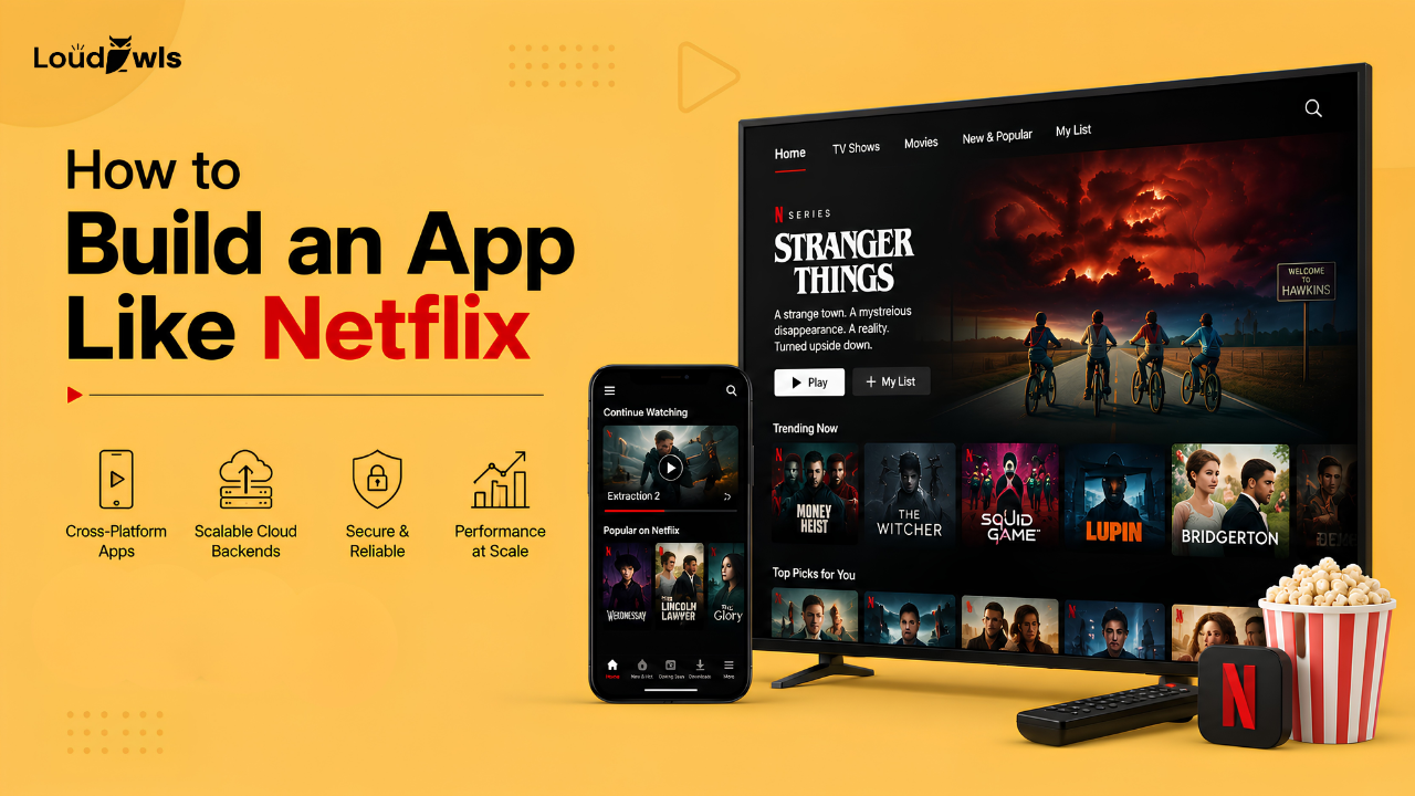 How to Build an App Like Netflix in 2026: Cost, Features & Tech