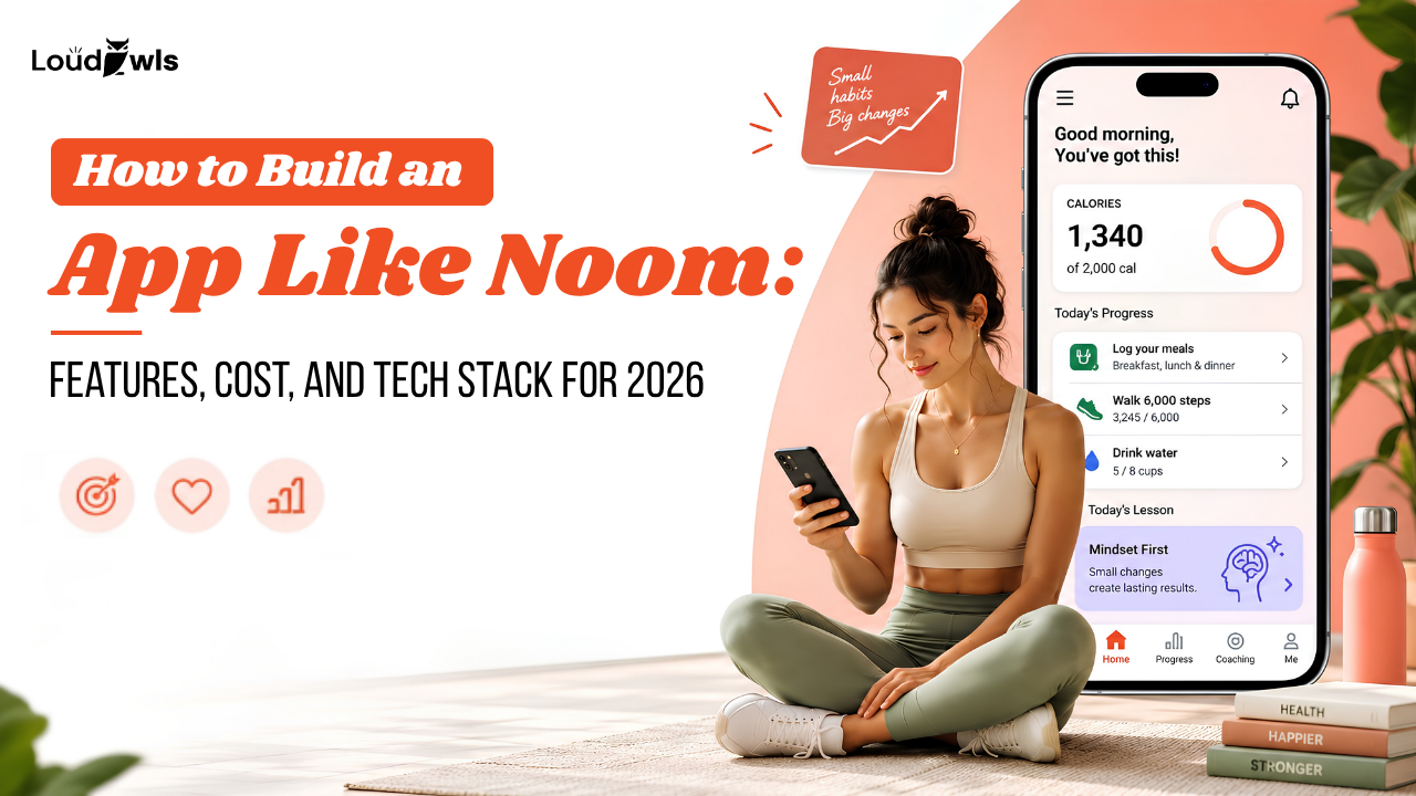 How to Build an App Like Noom: Features, Cost, and Tech Stack for 2026