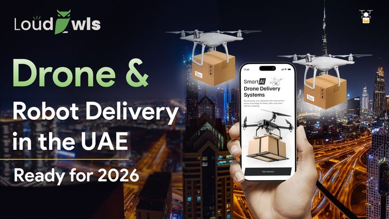 Drone and robot delivery 2026