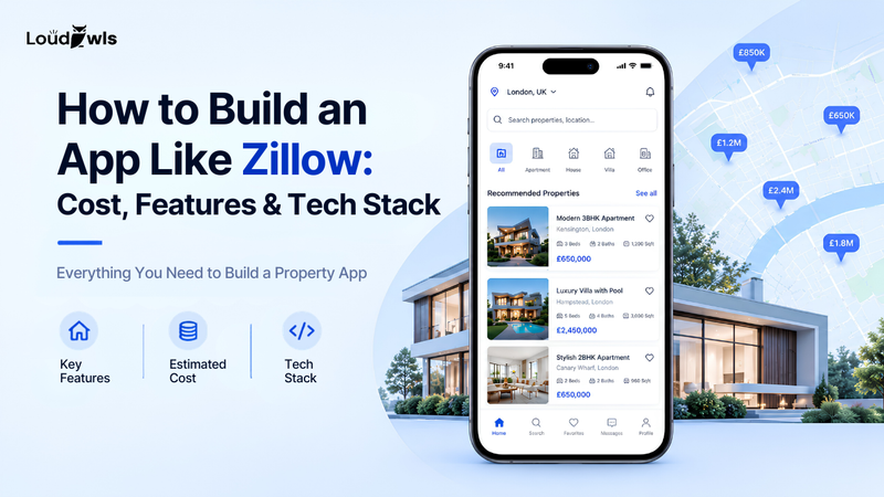 How to Build an App Like Zillow: Cost, Features & Tech Stack